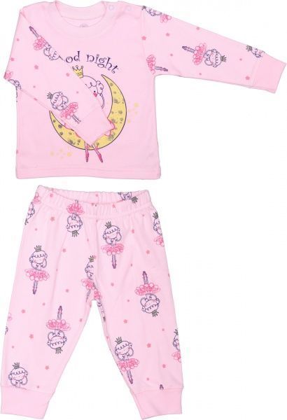 Пижама детская Фламинго Полоска р.86 розовый 613-222 