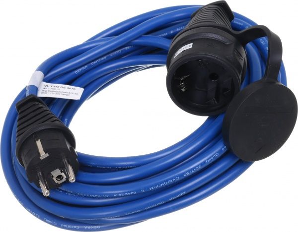 Удлинитель Brennenstuhl BREMAXX AT-N05V3V3-F с заземлением 1 гн. синий 10 м 1169810 