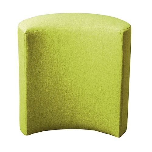 Пуф Марбет Півмісяць 400x400x240 мм Malaga №15 оливковий 