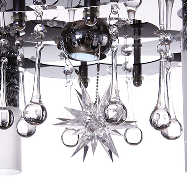 Люстра Altalusse LV202-05 хром/белый