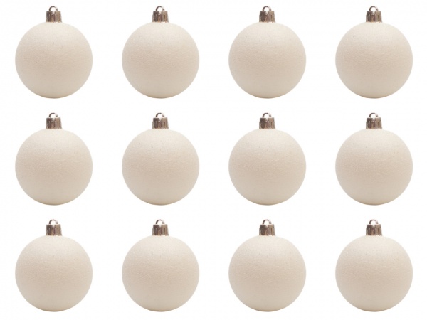 Набір ялинкових куль Девілон 251147 d60 мм 12 шт./уп. 