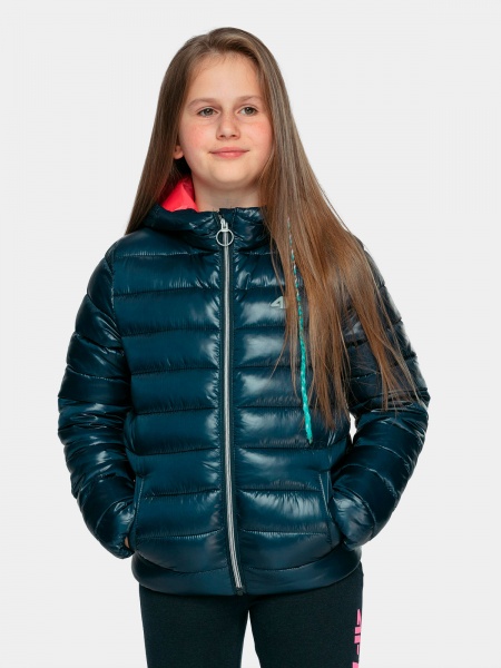 Пуховик 4F HJZ21-JKUDP001-31S р.164 темно-синій