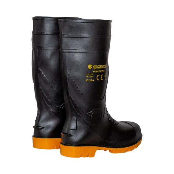 Сапоги резиновые Sizam Vancouver р.43 36298 черный
