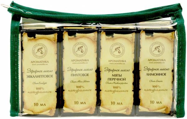 Набор эфирных масел Ароматика для лазні та сауни 40 мл 