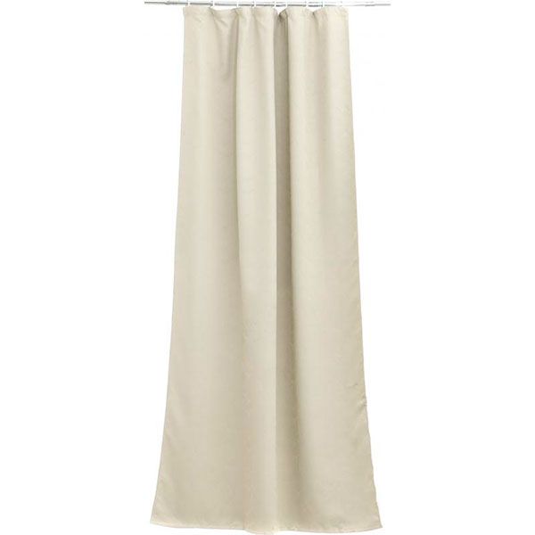 Штора-блэкаут Underprice Embossed Palm бежевая 150x275 см