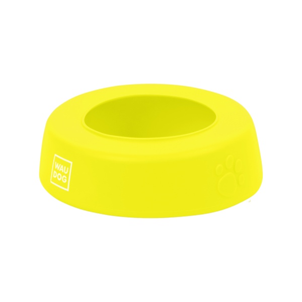 Миска-непроливайка WAUDOG Silicone 750 мл жовтий 50788