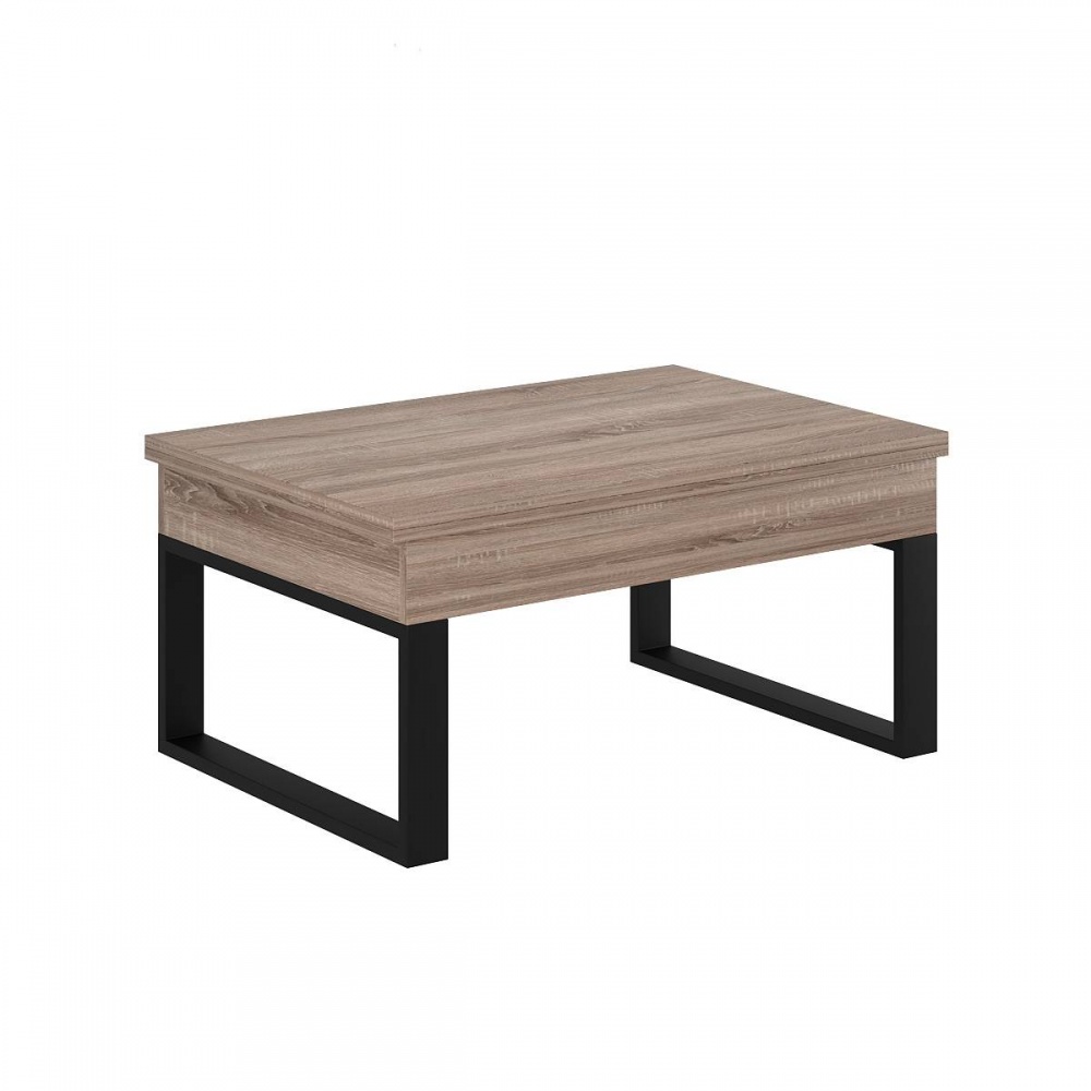 Стіл-трансформер ART IN HEAD AeroLift 880(1200)x600x466мм дуб вінтаж оксид/чорний