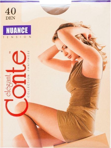 Колготки Conte NUANCE 40 den natural р. 2 бежевый 