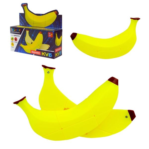 Кубик Iblock Магічний логіка Банан PL-920-50