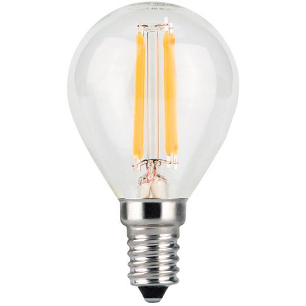 Лампа светодиодная Gauss Black Filament 105801105 G45 5 Вт E14 2700 К 220 В прозрачная 