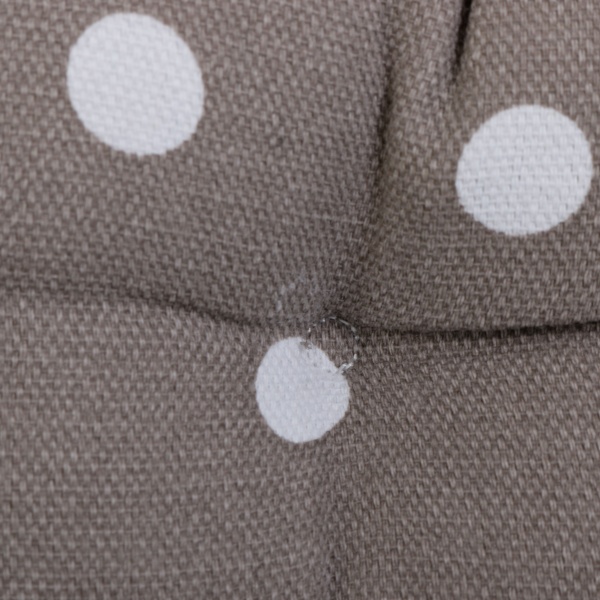 Подушка на стул Дотс какао 37х37см Luna