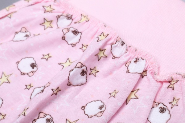 Ползунки ясельные Фламинго р.56 розовый 680-130 