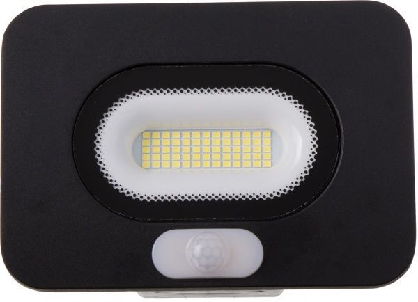 Прожектор з датчиком руху LuminArte 30 Вт IP65 чорний 