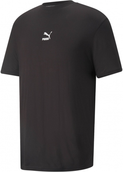 Футболка Puma Classics Relaxed Splitside Tee 53357301 р.M чорний