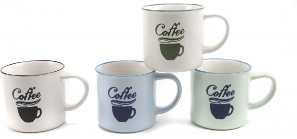 Чашка Coffee Steam Blue 340 мл Bella Vita