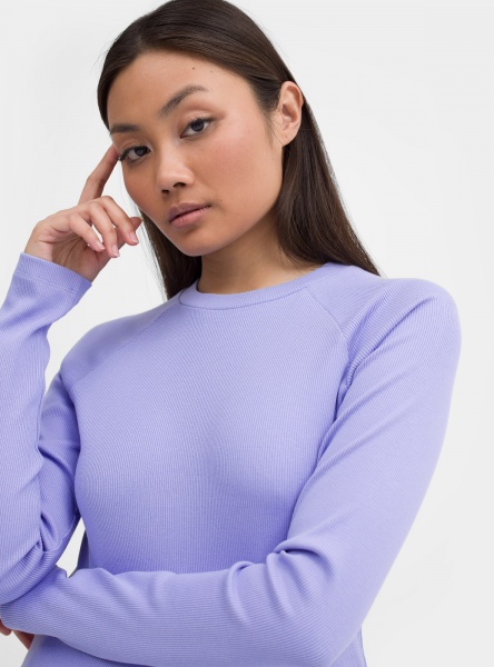 Футболка 4F LONGSLEEVE 4FRSS23TLONF211-52S р.L фиолетовый