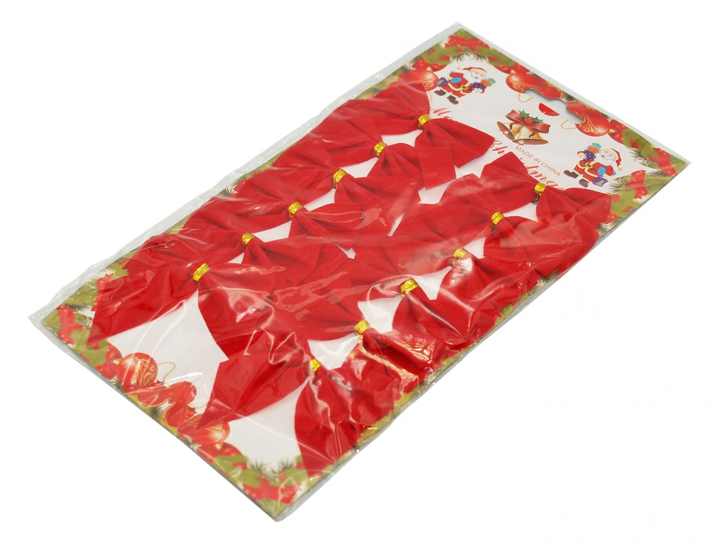 Набір новорічного декору Китай бантики