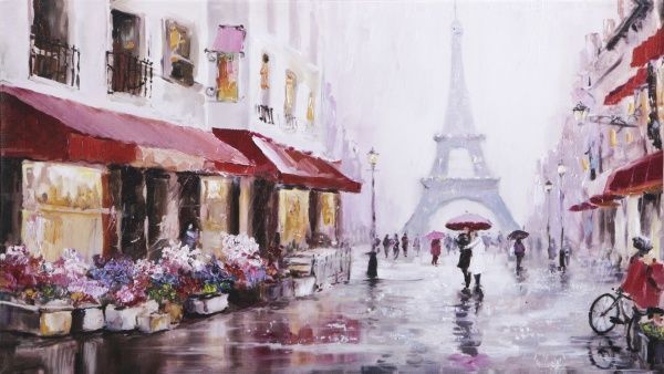 Репродукция Город 528-9 28x28 см 