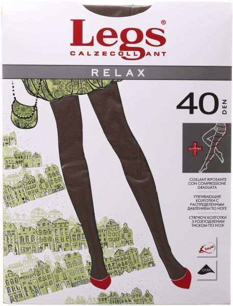 Колготки женские Legs 301 RELAX 40 den daino р. 5 загар 