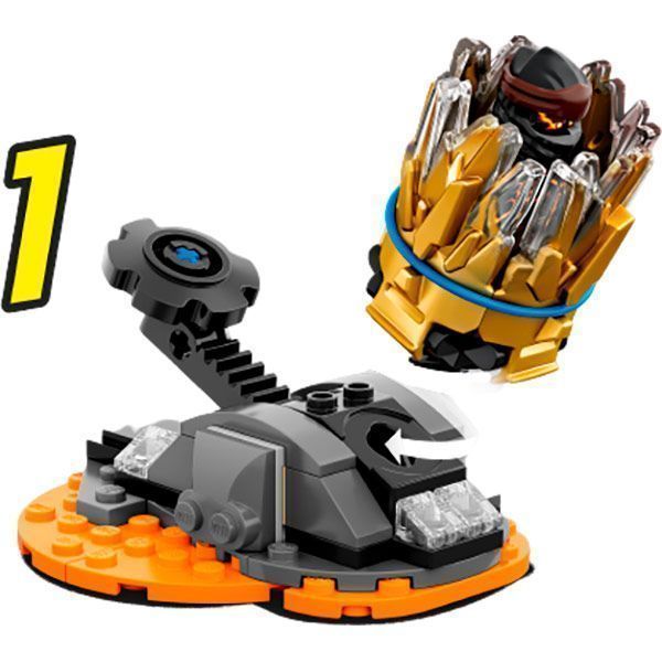 Конструктор LEGO Ninjago Турбо спін-джитсу – Коул 70685