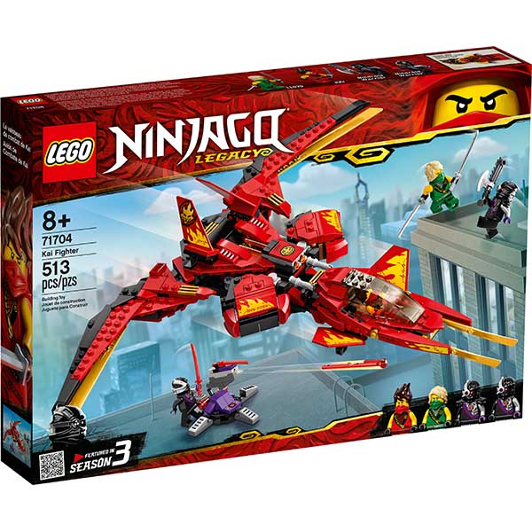 Конструктор LEGO Ninjago Винищувач Кая 71704