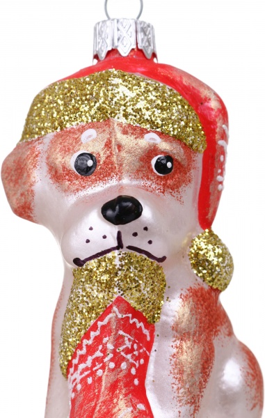 Декорация новогодняя Формовая игрушка в ассортименте 9 см 