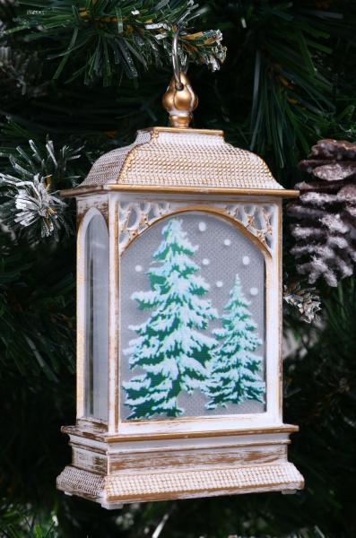 Фігурка з підсвіткою Ліхтар вбудований світлодіод (LED) 13,5 см 