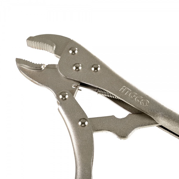 Кліщі затискні INGCO напівкруглі 250 мм 1 шт. HCJLW0210