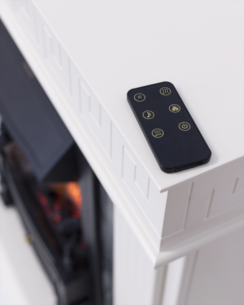 Камінокомплект ASTRA FLAME Артеміда BLACK + Прометей