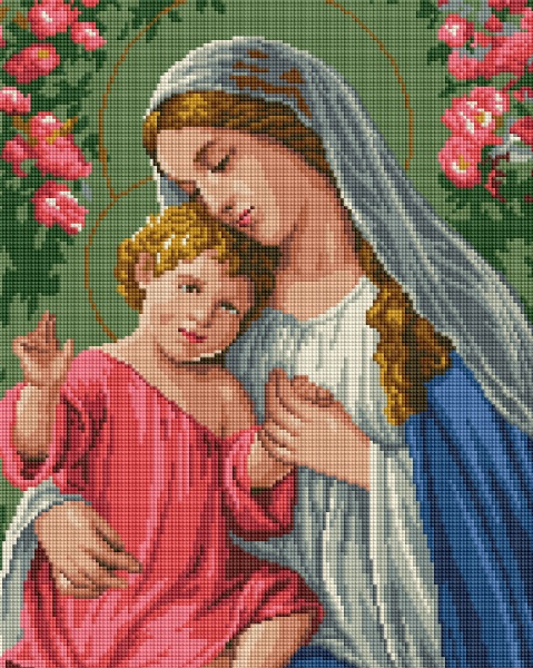 Алмазна мозаїка Ікона 40x50 см DBS6718 Brushme 