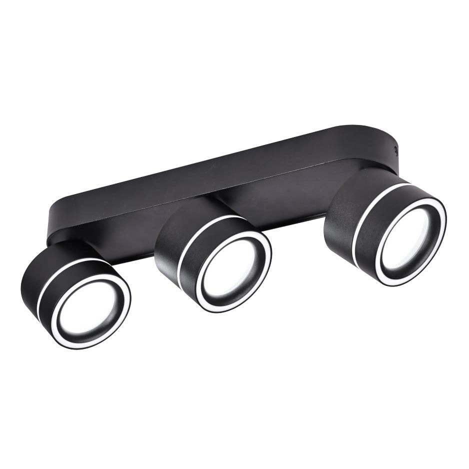 Спот LED CONCEPT SP CAMBER 3xGX53 чорний