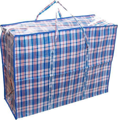 Сумка хозяйственная Техоснастка-Н ООО Клетка П8 600x900x300 мм голубой