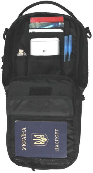 Сумка Hasta Slybag BlackContr чорний