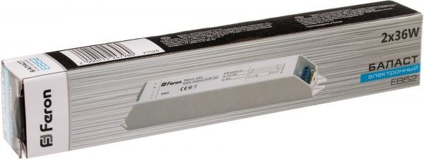 Баласт електронний Feron 72 Вт Feron 2*36W 