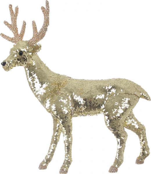 Декорація новорічна Олень 44х16х51 см EPI-70471025 