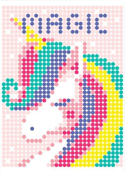 Набор наклеек Умняшка Картина по номерам со стикерами 