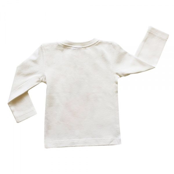 Футболка для девочек Colibri р.74 бежевый с рисунком G4074 