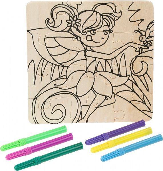 Набор для росписи Деревянные пазлы  Centrum 83446