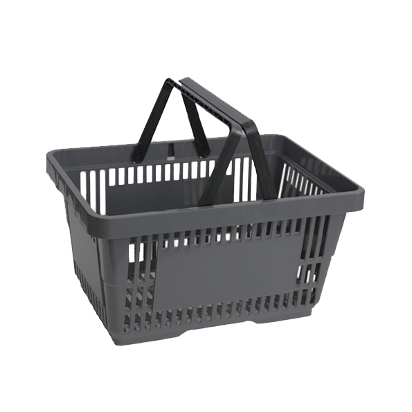 Корзина торговая 22 л графит 230x300x430 мм