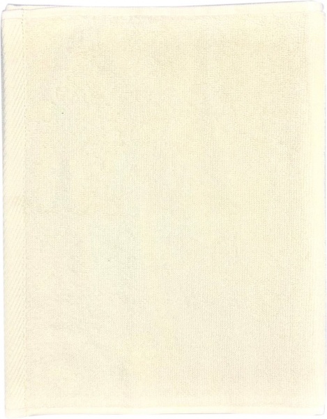 Рушник махровий 50x90 см айворі Ideal 