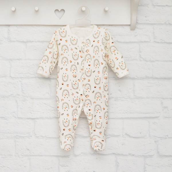 Человечек унисекс Blanka Ежики р.56–62 белый 12889 