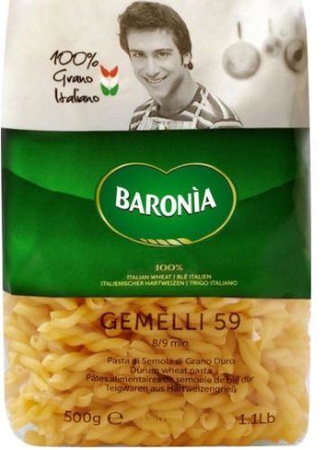 Макароны Baronia Джемелли 500 г 