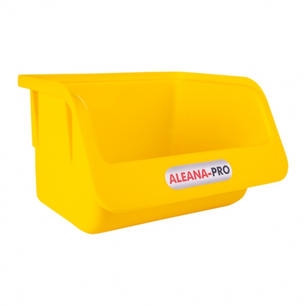 Лоток малий 115х100х70 мм жовтий Алеана 127055
