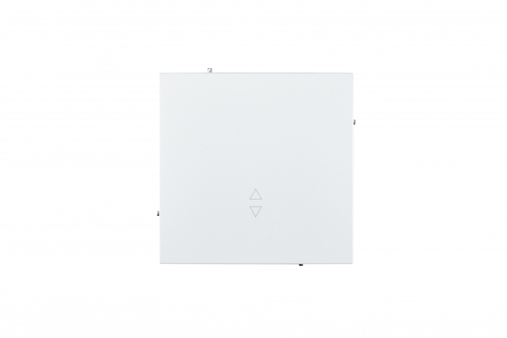 Механизм выключателя проходной одноклавишный HausMark Juna без подсветки белый матовый 7041-0988-105QC