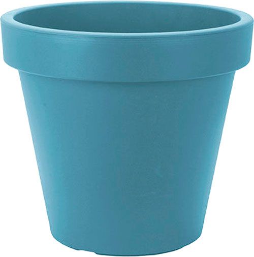 Горщик для квітів 30см круглий блакитний (Y54196360) 