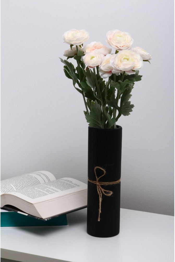 Ваза Luna Modern 26,5 см чорна