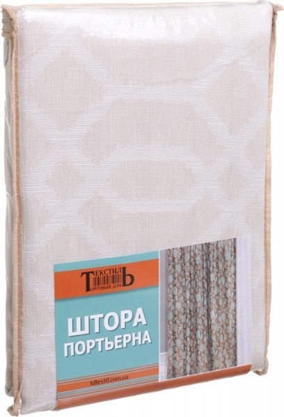 Штора TC 3DX522-2/Ljac 150х280 см біла