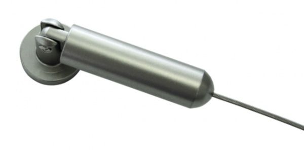 Карниз струнний Рейс Gardinia одинарный укомплектованный 500 см хром 