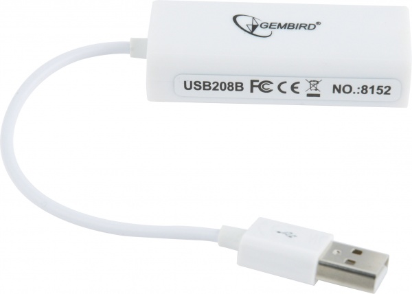 Адаптер Gembird NIC-U2-02 с USB