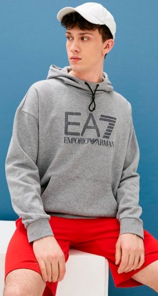 Джемпер EA7 SWEATSHIRT 3KPM92-PJ8BZ-3905 р. XL сірий